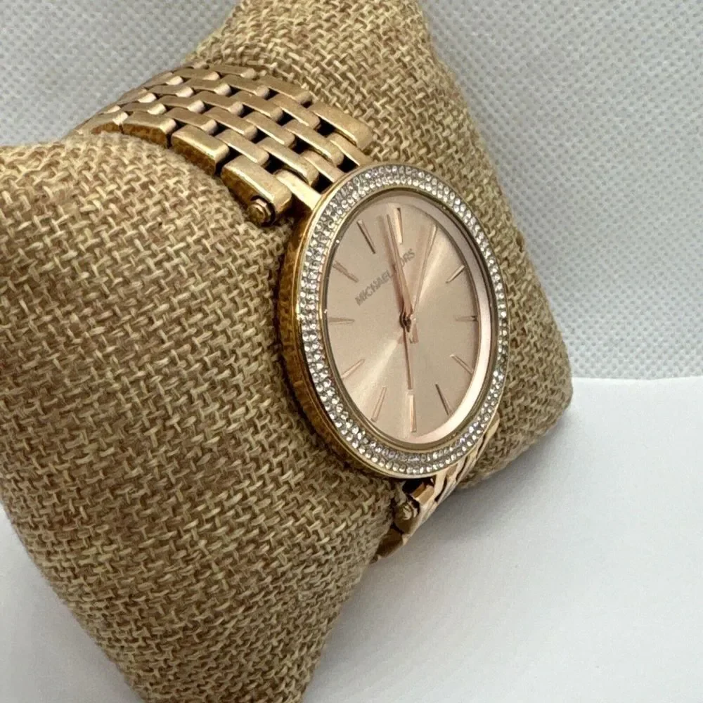 Michael Kors Darci MK3192 Women Rose Gold Analog Dial Quartz Wrist Watch JNA293